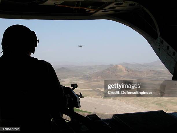 chinook over afghanistan - war on terror stock pictures, royalty-free photos & images