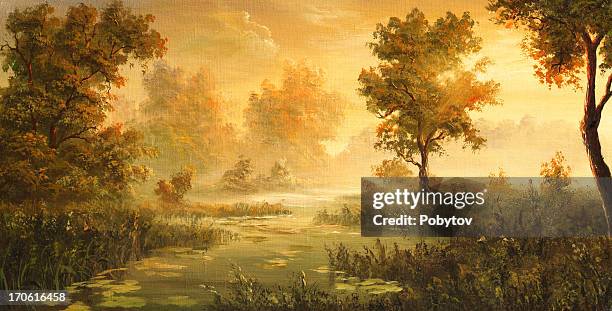 marshland - marsh stock illustrations