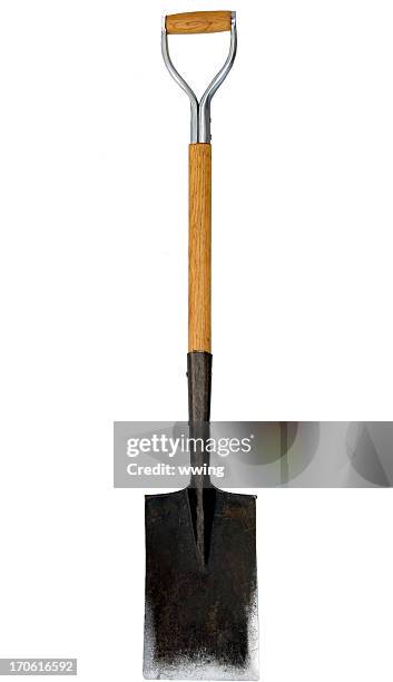 used garden spade - shovel stock pictures, royalty-free photos & images