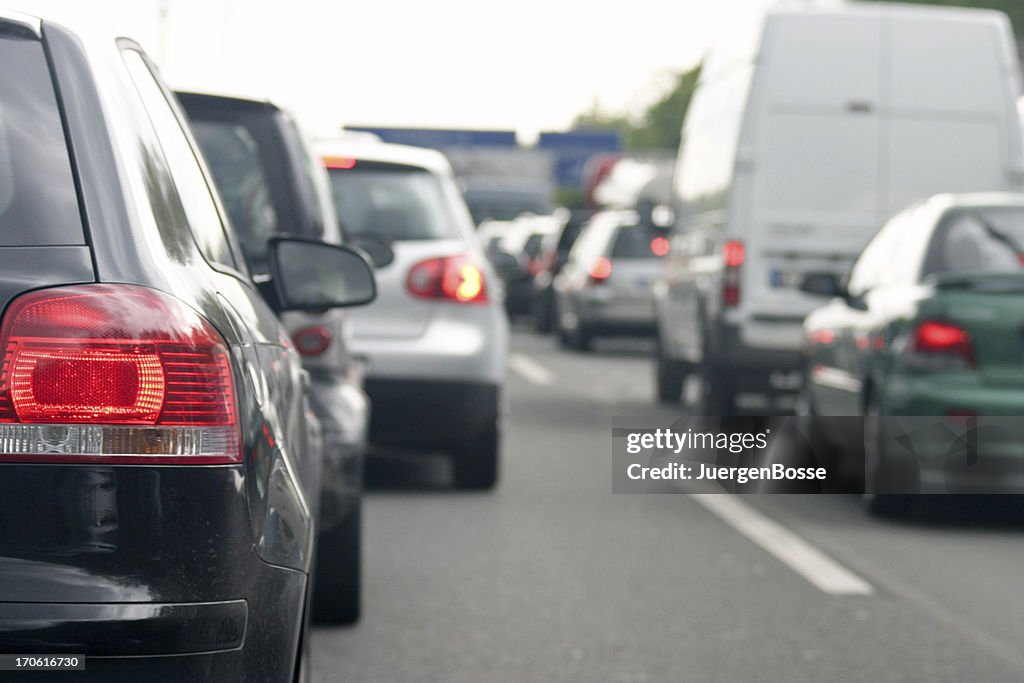 Rush hour on the highway