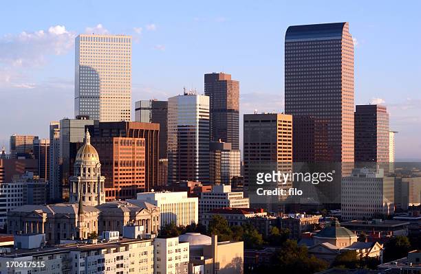 downtown denver - denver stock pictures, royalty-free photos & images