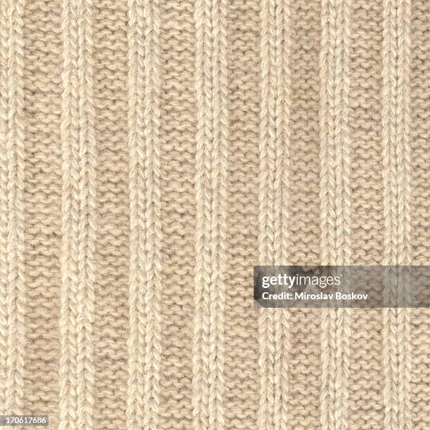 high resolution wool knitted fabric with vertical stripes pattern - knitted stock pictures, royalty-free photos & images