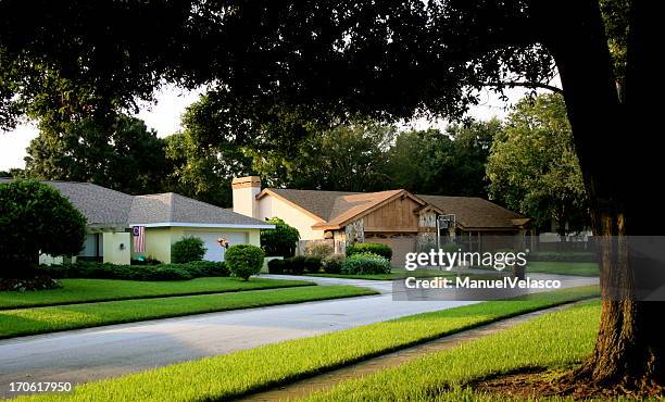 residential district - tampa street stock pictures, royalty-free photos & images