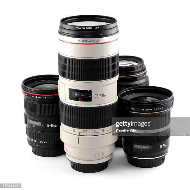 dslr lenses - telephoto lens stock pictures, royalty-free photos & images