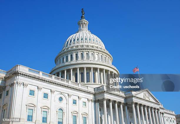 us congress - capitool gebouw stockfoto's en -beelden