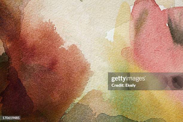 abstract painted grayed out rt backgrounds. - watercolor painting stock pictures, royalty-free photos & images