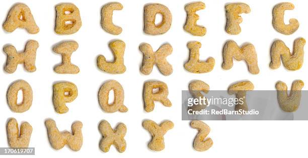 cerial letters - letter stock pictures, royalty-free photos & images