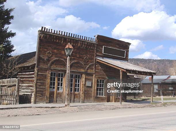 old general store - old west town stock pictures, royalty-free photos & images