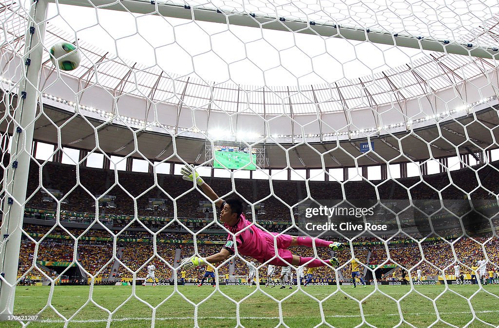 Brazil v Japan: Group A - FIFA Confederations Cup Brazil 2013