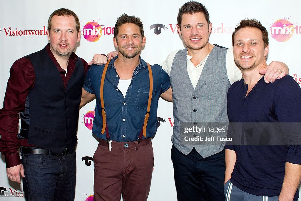 98 Degrees Studio Session