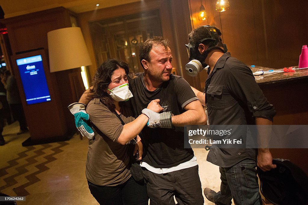 Aftermath Following Police Crackdown On Protesters In Turkey