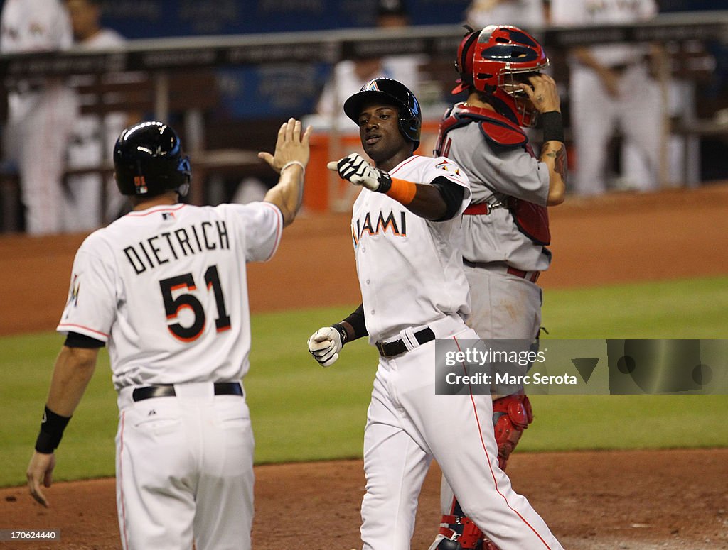 St Louis Cardinals v Miami Marlins