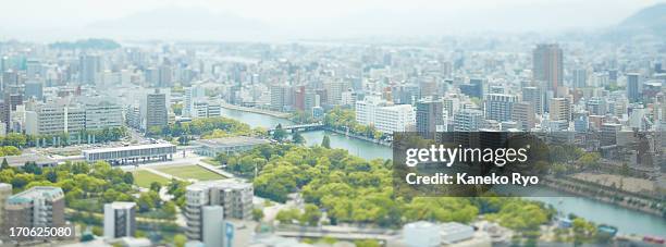 hiroshima city - hiroshima prefecture stock pictures, royalty-free photos & images