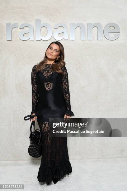 Nelly Furtado attends the Rabanne Womenswear Spring/Summer 2024 show as part of Paris Fashion Week on September 28, 2023 in Paris, France.