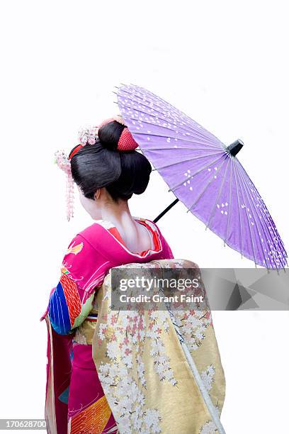 Geisha Hat Geisha Hairstyle Photos et images de collection - Getty Images