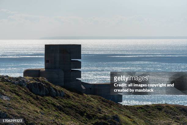 observation post marine peilstand-channel islands - military invasion stock pictures, royalty-free photos & images