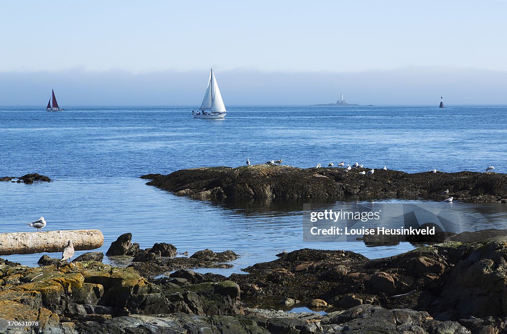 Sailing in the Strait of Juan de Fuca