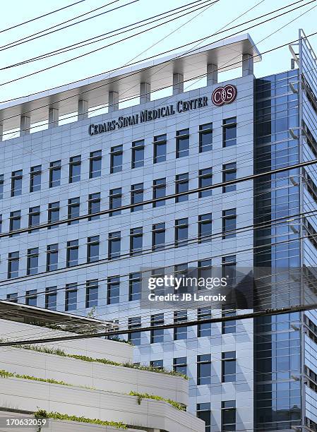 General view of the Cedars-Sinai Medical Center where Kim Kardashian and Kanye West welcomed a baby girl on June 15, 2013 in Los Angeles, California.