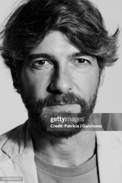 Actor Felix Gomez poses during a portrait session at Palacio Villa Suso on September 08, 2023 in Vitoria-Gasteiz, Spain.