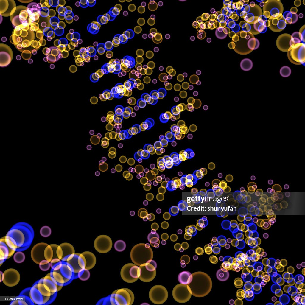 DrugModel: Glowing DNA