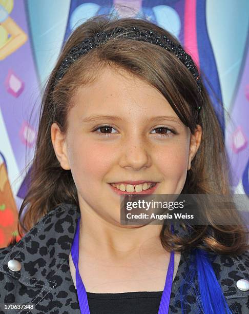 Actress Alina Foley arrives at the 2013 Los Angeles Film Festival Premiere of Hasbro Studios' "My Little Pony Equestria Girls" at Regal Cinemas L.A....