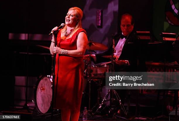 Heather Moran with the Arnie Roth Orchestra opens up for Bob Newhart during the TBS Just For Laughs Festival 2013 at the Chicago Theatre on June 15,...