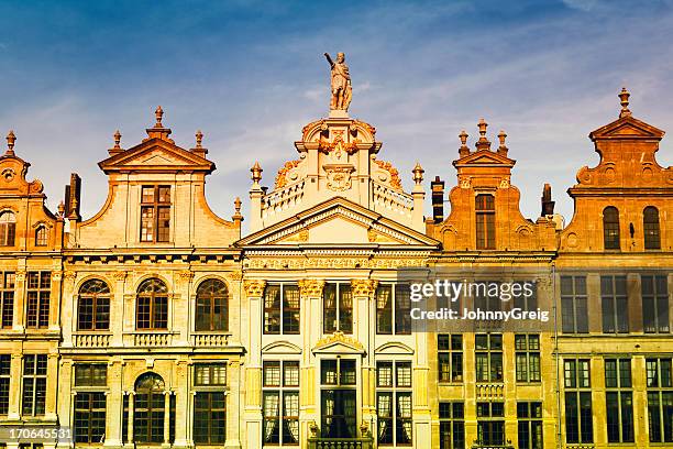 brussels skyline - brussels skyline stock pictures, royalty-free photos & images