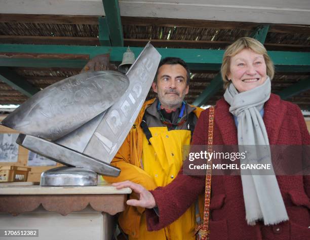 Mother of French first lady Carla Bruni-Sarkozy, Marisa Bruni-Tedeschi attends the first edition of the Virginio Bruni-Tedeschi sailing trophy, a...