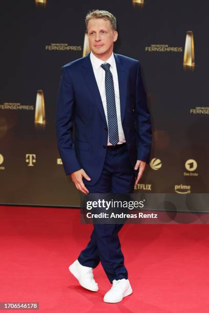 Oliver Pocher attends the German Television Award at MMC Studios on September 28, 2023 in Cologne, Germany.