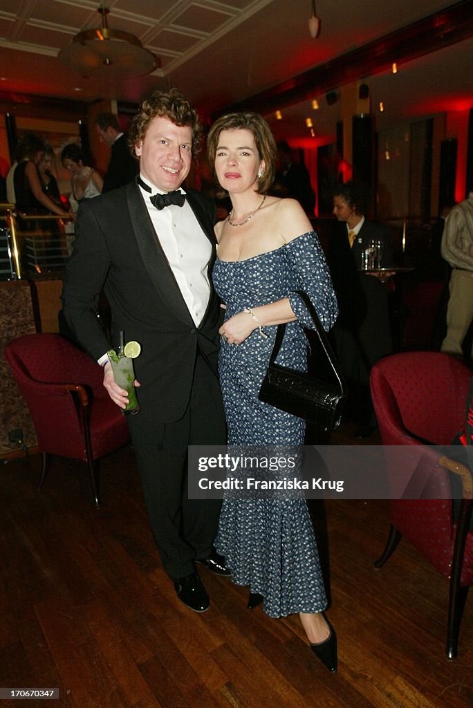 Nachrichtensprecherin Susanne Daubner Mit Ehemann Beim Hamburger Presseball