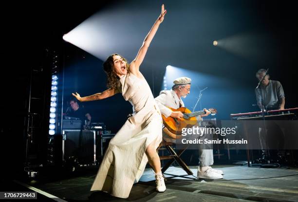 Harvey performs at The Roundhouse on September 28, 2023 in London, England.