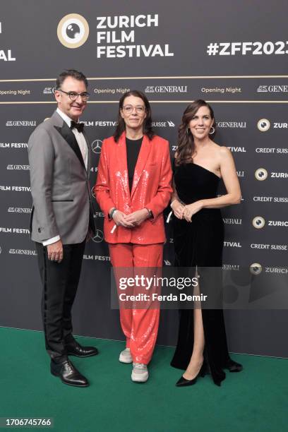 Guests attend the Opening Ceremony SoundTrack Zurich during the 19th Zurich Film Festival on September 28, 2023 in Zurich, Switzerland.