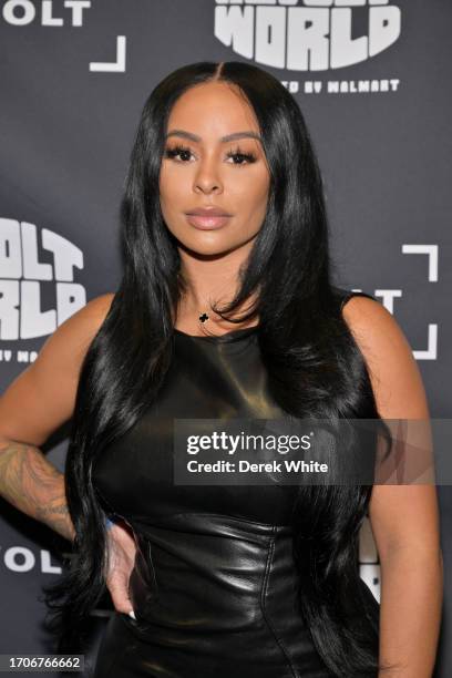 Alexis Skyy attends REVOLT WORLD x Walmart 2023 at Pangaea Studios on September 24, 2023 in Atlanta, Georgia.