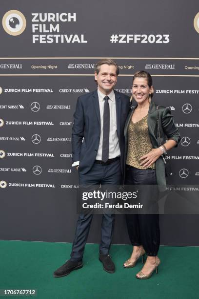 Guests attend attends the Opening Ceremony SoundTrack Zurich during the 19th Zurich Film Festival on September 28, 2023 in Zurich, Switzerland.