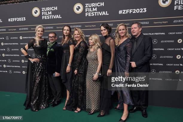 Guests attend the Opening Ceremony SoundTrack Zurich during the 19th Zurich Film Festival on September 28, 2023 in Zurich, Switzerland.