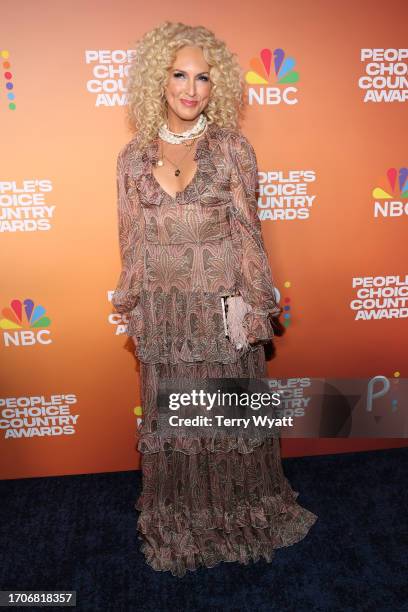 Kimberly Schlapman of Little Big Town attends the 2023 People's Choice Country Awards at The Grand Ole Opry on September 28, 2023 in Nashville,...