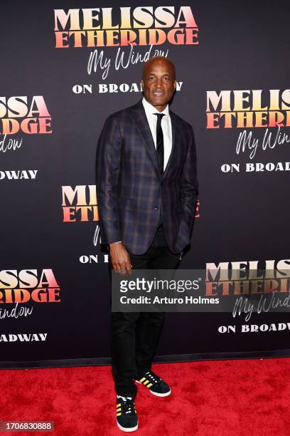 Kenny Leon attends "Melissa Etheridge: My Window" Opening Night at Circle in the Square Theatre on September 28, 2023 in New York City.