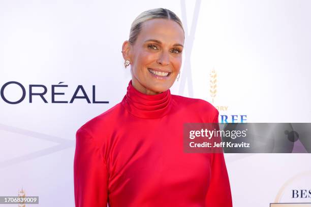 Molly Sims attends Los Angeles Magazine Best of Beauty Awards at Calamigos Guest Ranch on September 28, 2023 in Malibu, California.