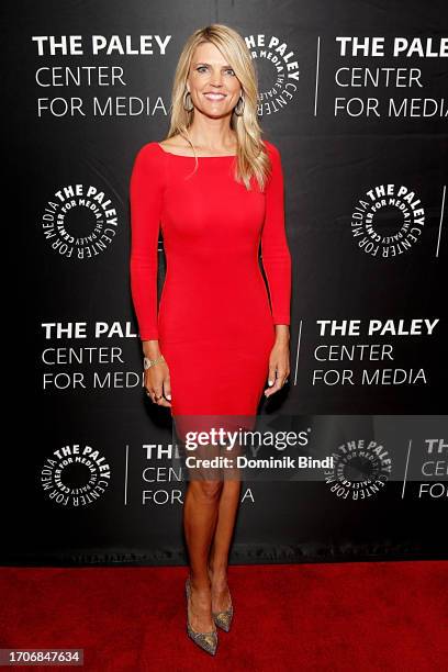 Melissa Stark attends the Prime-Time Champions: An Evening with NBC Sunday Night Football at The Paley Center for Media on September 28, 2023 in New...