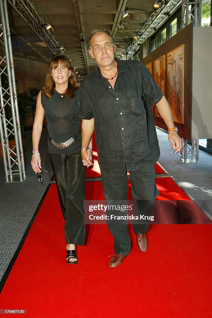 Schauspieler Christian Kohlund Und Ehefrau Elke Beim Ufa Filmempfang Beim Filmfest