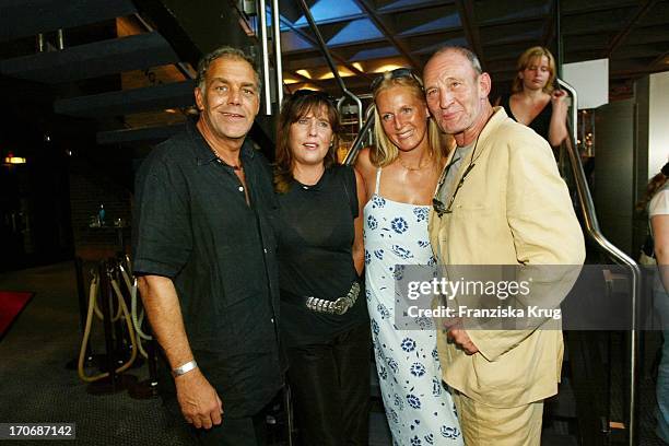 Christian Kohlund Mit Ehefrau Elke Und Michael Mendl Mit Freundin Carolin Fink Beim Ufa Filmempfang Beim Filmfest München Im Gasteig