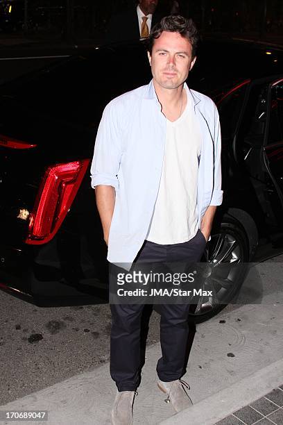 Casey Affleck as seen on June 15, 2013 in Los Angeles, California.