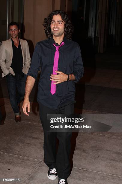 Adrian Grenier as seen on June 15, 2013 in Los Angeles, California.