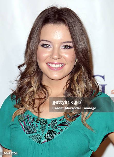 Ana Carolina Grajales attends ING Celebrity Domino Night to benefit Amigos For Kids at Jungle Island on June 15, 2013 in Miami, Florida.