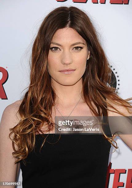 Actress Jennifer Carpenter attends the "Dexter" series finale season premiere party at Milk Studios on June 15, 2013 in Hollywood, California.