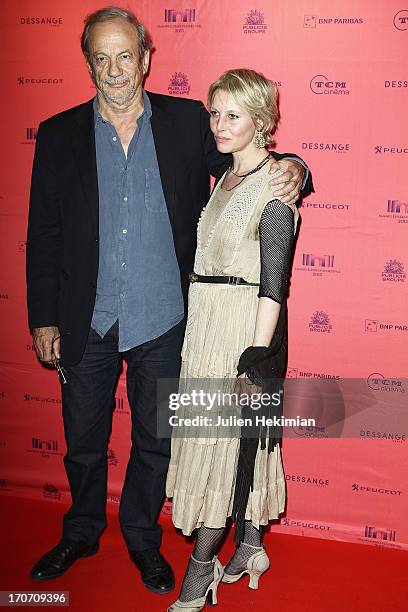 Florence Thomassin and Patrick Chesnais attend '12 Ans D'Age' Premiere As Part of The Champs Elysees Film Festival 2013 at UGC George V on June 16,...