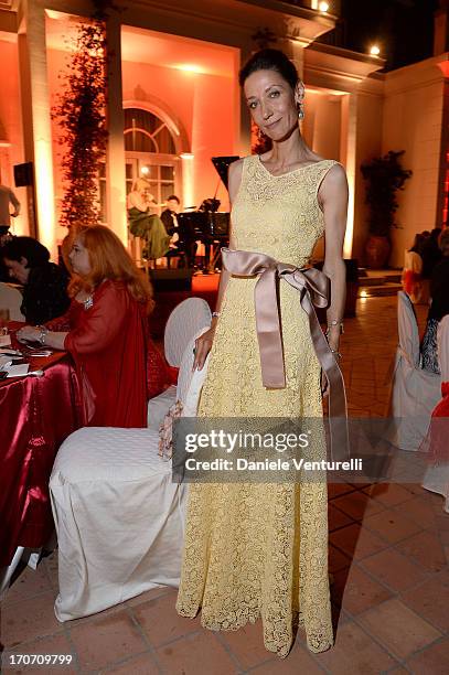 Marpessa Hennink attends Taormina Filmfest and Prince Albert II Of Monaco Foundation Gala Dinner at on June 16, 2013 in Taormina, Italy.