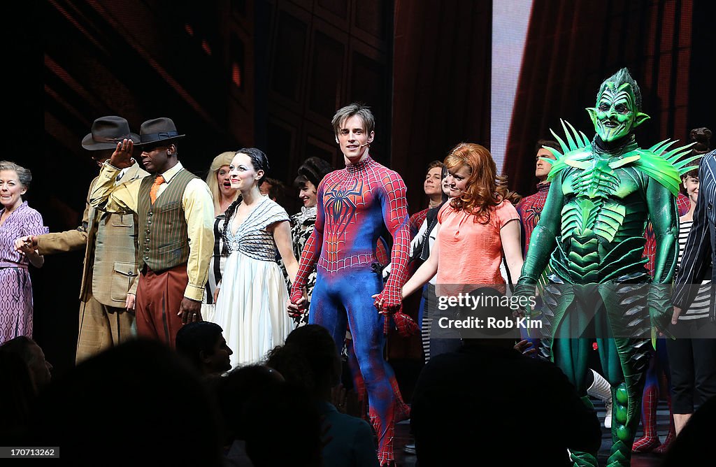"Spider-Man Turn Off The Dark" Celebrates Father's Day