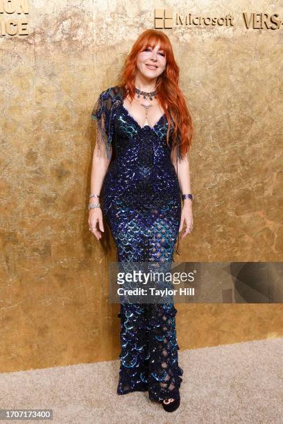 Charlotte Tilbury attends the Clooney Foundation for Justice's 2023 Albie Awards at New York Public Library on September 28, 2023 in New York City.