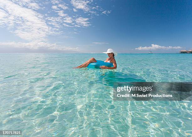 dreaming a drift - moorea stock pictures, royalty-free photos & images